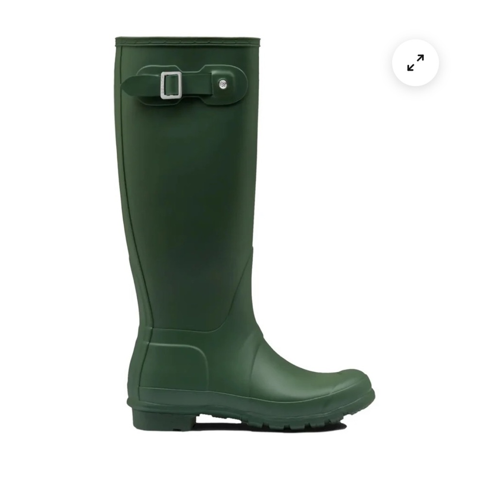 Women’s Hunter Tall Green Rain Boots
